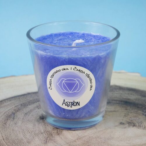 svíčka ve skle tretí oko