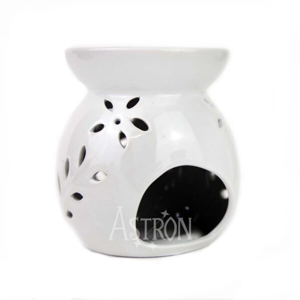 Aromalampa keramická strom zadní pohled