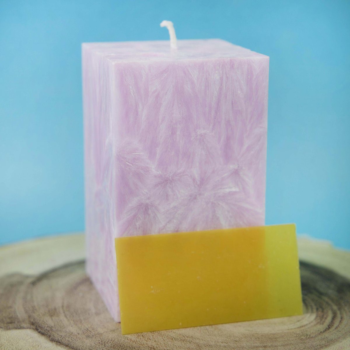 Astron svíčka přání hranol ruzová