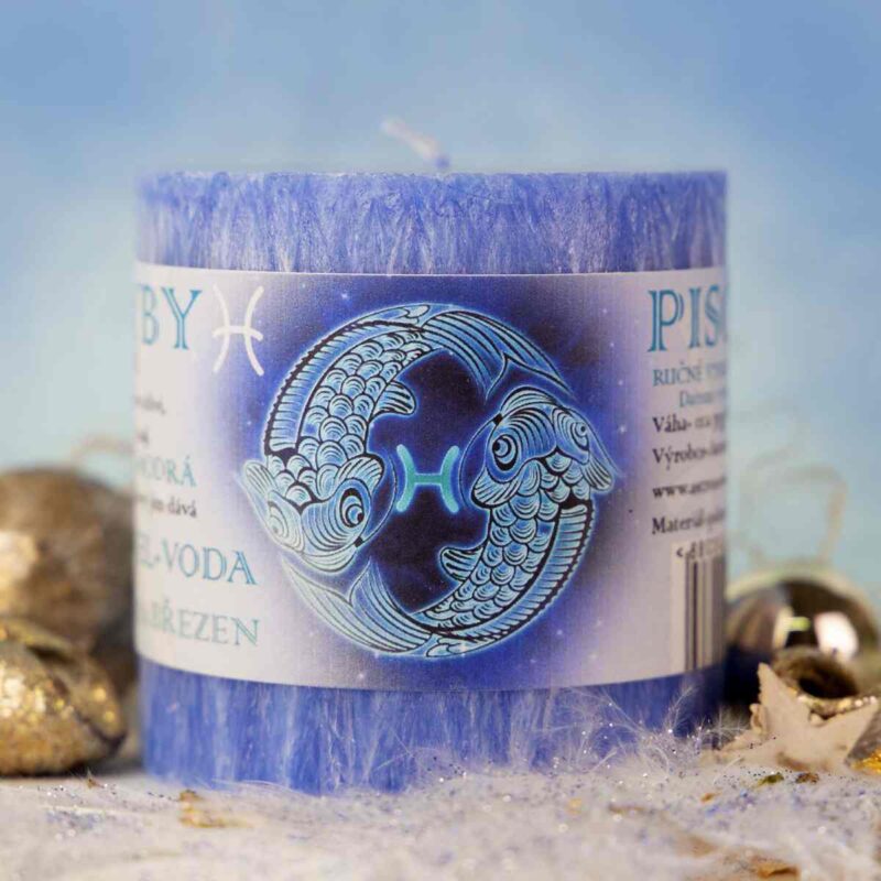 Ryby - zvěrokruhová svíčka