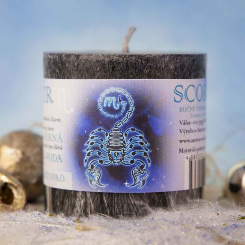 Štír - zvěrokruhová svíčka ke znamení, 315 g