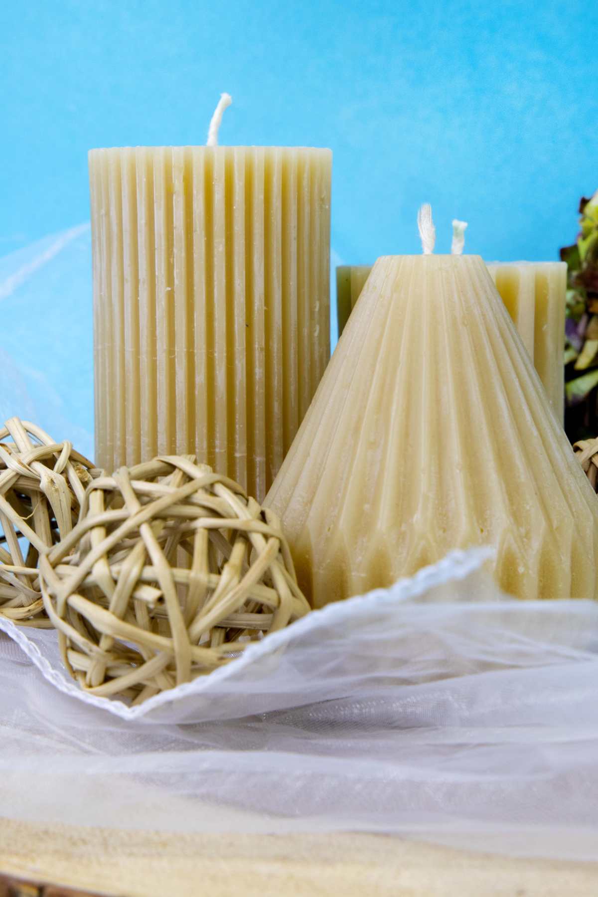 Svíčky ze včelího vosku