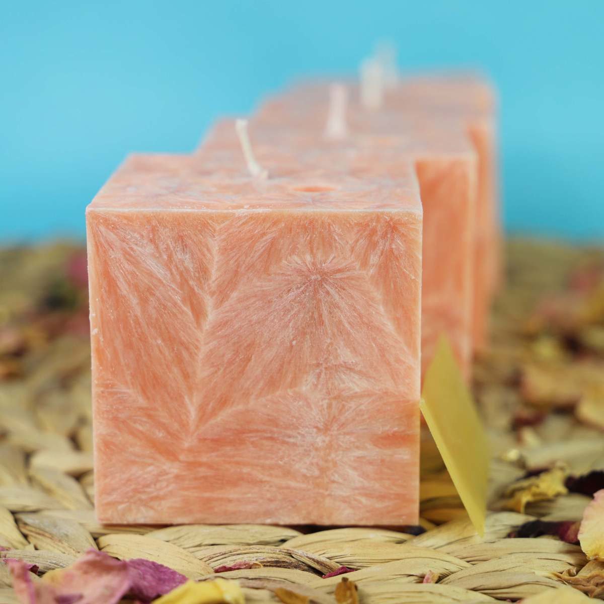 Sada svíček přání oranzova