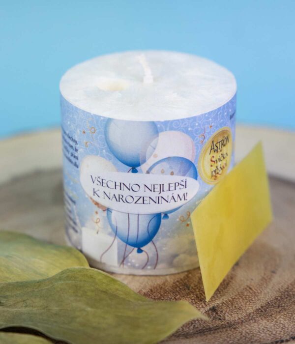 Narozeninová svíčka přání